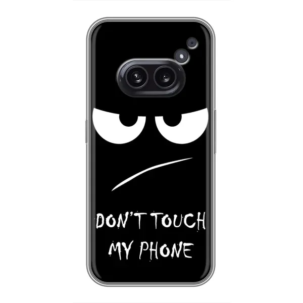 Чехол с рисунком «Dont» для Nothing Phone 2a Чехол с рисунком «Dont» для Nothing Phone 2a