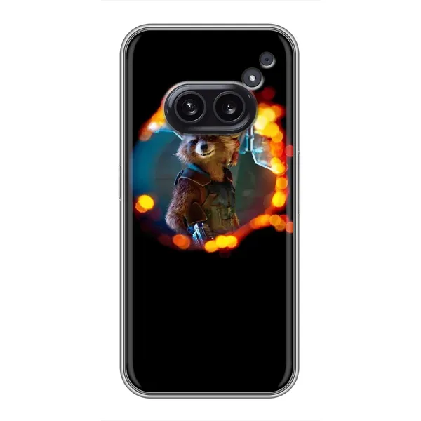 Чехол с рисунком «Енот Ракета» для Nothing Phone 2a