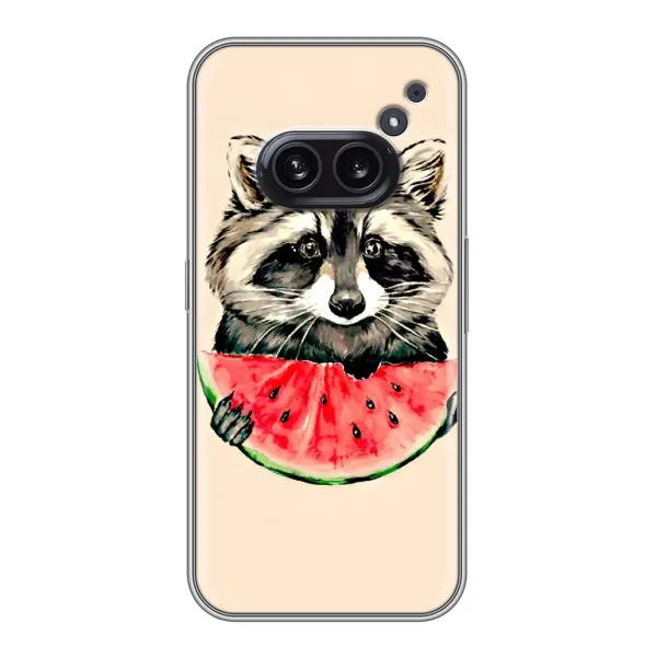 Чехол с рисунком «Енот» для Nothing Phone 2a Чехол с рисунком «Енот» для Nothing Phone 2a