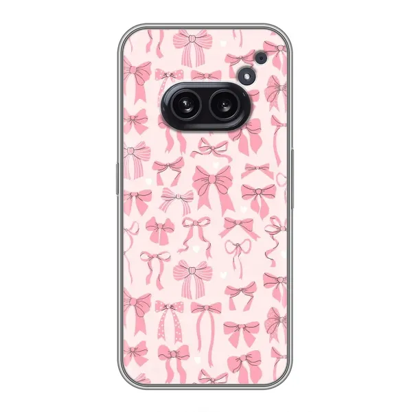 Чехол с рисунком «Фон бантики» для Nothing Phone 2a Чехол с рисунком «Фон бантики» для Nothing Phone 2a