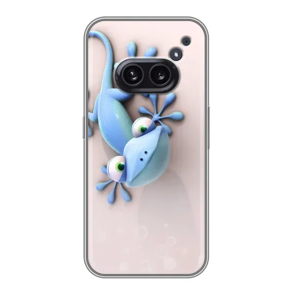 Чехол с рисунком «Геккон» для Nothing Phone 2a Чехол с рисунком «Геккон» для Nothing Phone 2a
