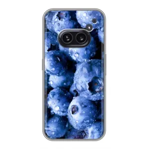 Чехол с изображением вкусной еды для Nothing Phone 2a (Голубика)