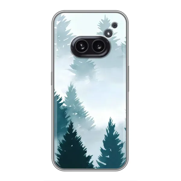 Чехол с рисунком «Горный лес» для Nothing Phone 2a Чехол с рисунком «Горный лес» для Nothing Phone 2a