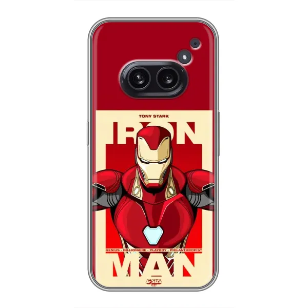 Чехол с рисунком «Iron man» для Nothing Phone 2a Чехол с рисунком «Iron man» для Nothing Phone 2a