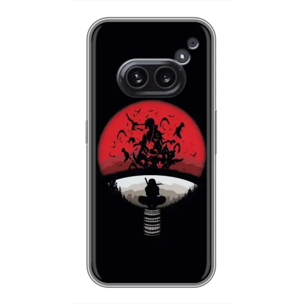 Чехол с рисунком «Итачи на черном» для Nothing Phone 2a Чехол с рисунком «Итачи на черном» для Nothing Phone 2a