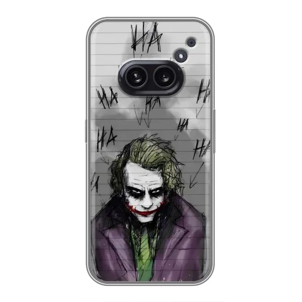 Чехол с рисунком «Joker клоун» для Nothing Phone 2a Чехол с рисунком «Joker клоун» для Nothing Phone 2a