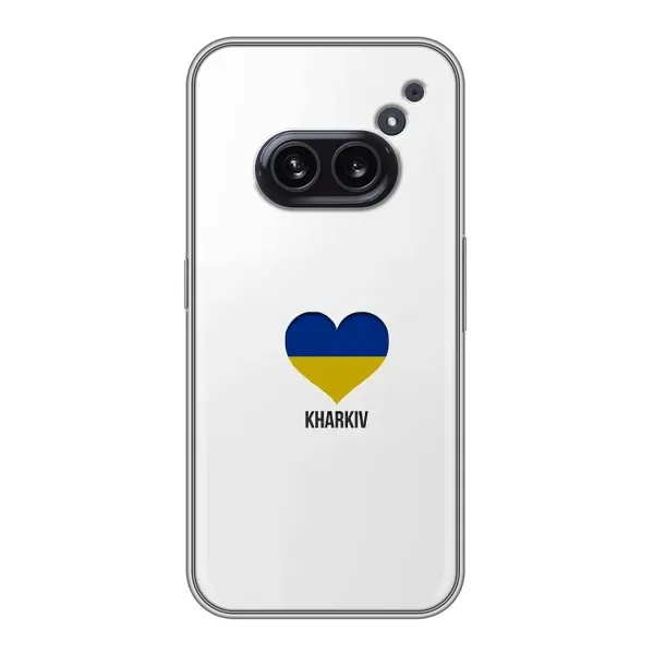 Чехол с рисунком «Kharkiv» для Nothing Phone 2a Чехол с рисунком «Kharkiv» для Nothing Phone 2a