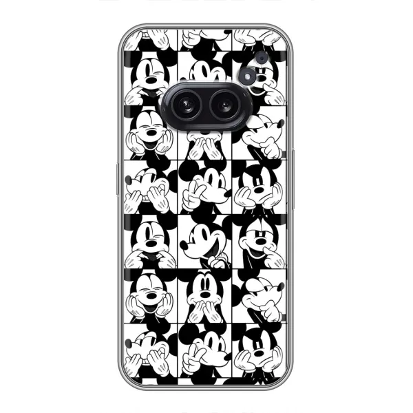Чехол с рисунком «Коллаж Микки Маус» для Nothing Phone 2a Чехол с рисунком «Коллаж Микки Маус» для Nothing Phone 2a