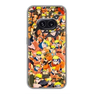 Чехлы с принтом Наруто на Nothing Phone 2a (Коллаж Наруто)