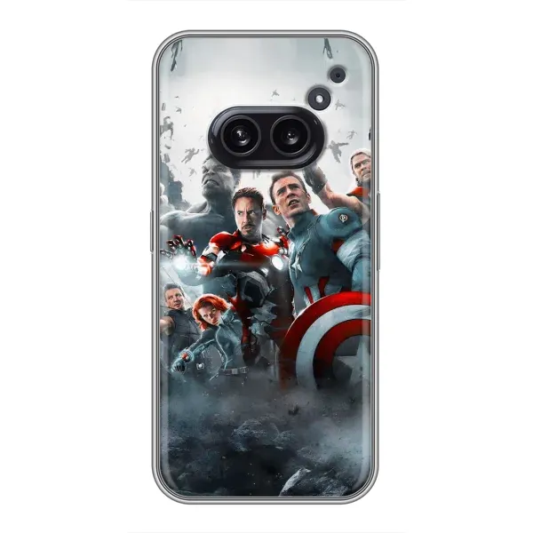 Чехол с рисунком «Команда марвел» для Nothing Phone 2a