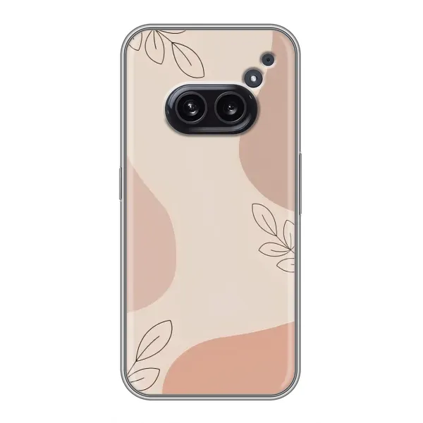 Чехол с рисунком «Коричневый фон» для Nothing Phone 2a