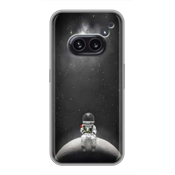 Чехол с рисунком «Космонавт романтик» для Nothing Phone 2a Чехол с рисунком «Космонавт романтик» для Nothing Phone 2a