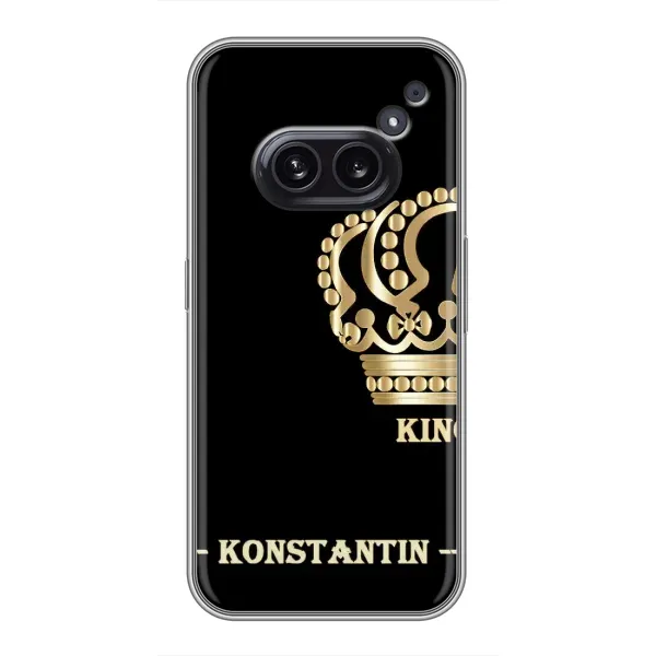 Чехол с рисунком «KOSTYA» для Nothing Phone 2a
