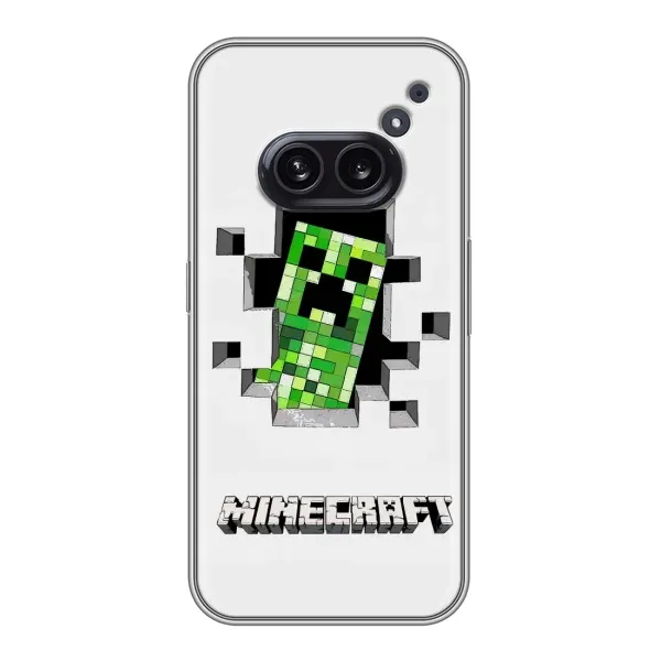 Чехол с рисунком «Крипер» для Nothing Phone 2a Чехол с рисунком «Крипер» для Nothing Phone 2a