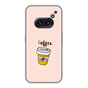 Чехол с изображением вкусной еды для Nothing Phone 2a (Кружка кофе)