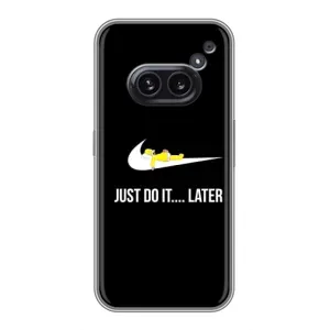 Силіконовый Чохол на Nothing Phone 2a з картинкою НАЙК (Later)