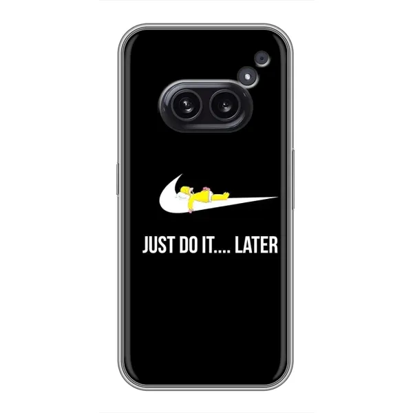 Чехол с рисунком «Later» для Nothing Phone 2a Чехол с рисунком «Later» для Nothing Phone 2a