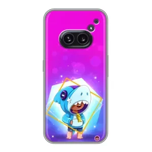 Чохол Бравл Старс для Nothing Phone 2a (Леон у костюмі Акули)