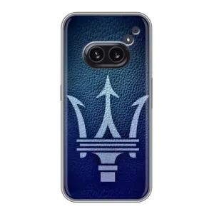 Чехлы с тематикой "Крутые машины" на Nothing Phone 2a (Лого Maserati)