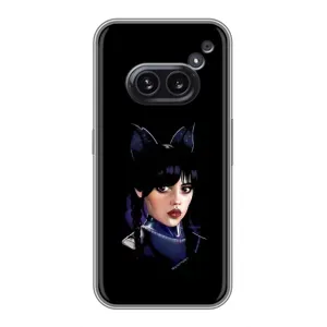 Чехлы с принтом Уэнсдей на Nothing Phone 2a (Милая Уэнсдей)