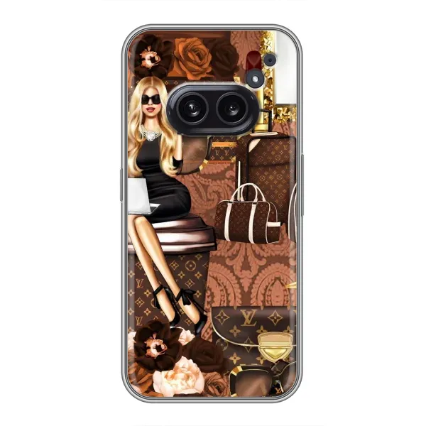 Чехол с рисунком «Мода Луи Виттон» для Nothing Phone 2a Чехол с рисунком «Мода Луи Виттон» для Nothing Phone 2a