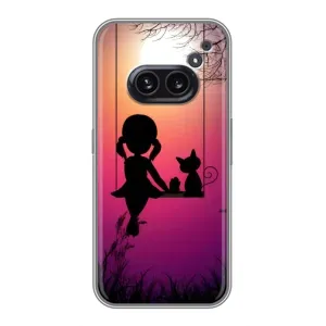Чехол с рисунком «На качели» для Nothing Phone 2a