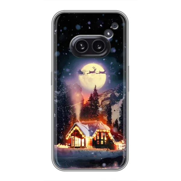 Чехол с рисунком «Настроение зимнее» для Nothing Phone 2a Чехол с рисунком «Настроение зимнее» для Nothing Phone 2a