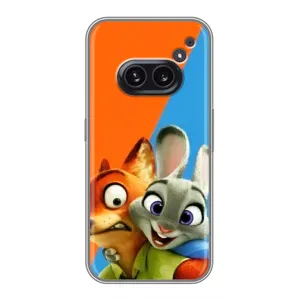 Чехлы ЗВЕРОПОЛИС для Nothing Phone 2a (Ник и Хопс)