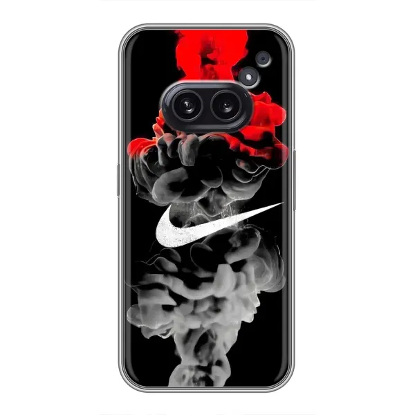 Чехол с рисунком «Nike дым» для Nothing Phone 2a Чехол с рисунком «Nike дым» для Nothing Phone 2a