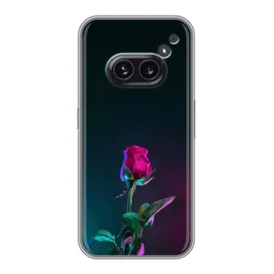Чохли з принтом Троянд для Nothing Phone 2a (Нічна троянда)