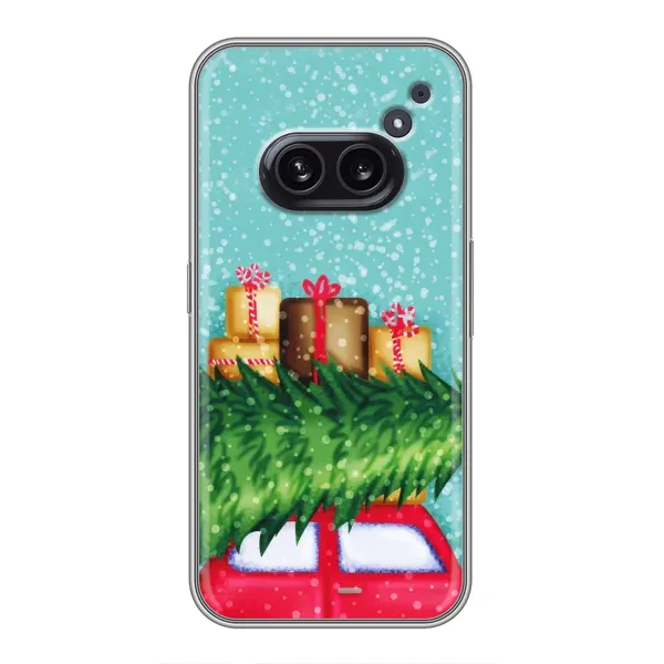 Чехол с рисунком «Новогодние подарки» для Nothing Phone 2a Чехол с рисунком «Новогодние подарки» для Nothing Phone 2a