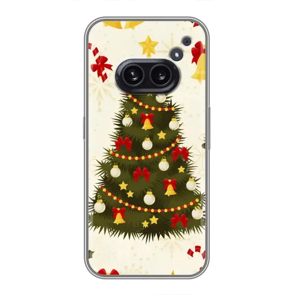 Чехол с рисунком «Новогодний принт» для Nothing Phone 2a Чехол с рисунком «Новогодний принт» для Nothing Phone 2a
