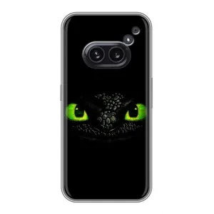Чехол дракон Беззубик для Nothing Phone 2a (Глаза Беззубика)