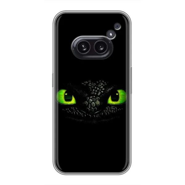 Чехол с рисунком «Глаза Беззубика» для Nothing Phone 2a Чехол с рисунком «Глаза Беззубика» для Nothing Phone 2a
