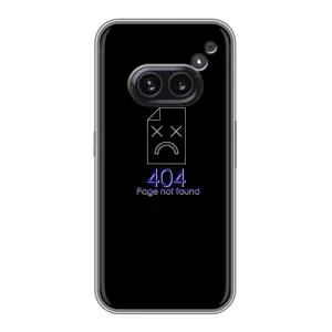 Чехол с рисунком «Ошибка 404» для Nothing Phone 2a