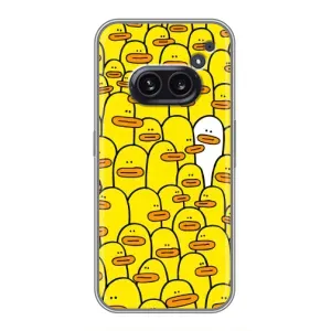 Силиконовый бампер с картинкой животных для Nothing Phone 2a (Особенный)