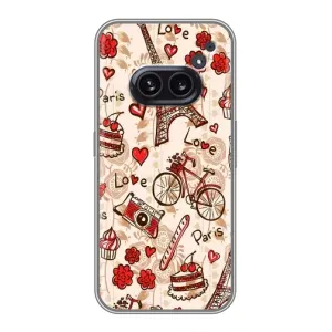 Чехол с Эйфелевой башней на Nothing Phone 2a (Париж мечта)
