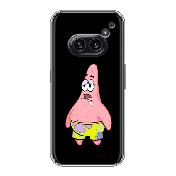 Чехол с рисунком «Патрик завис» для Nothing Phone 2a Чехол с рисунком «Патрик завис» для Nothing Phone 2a