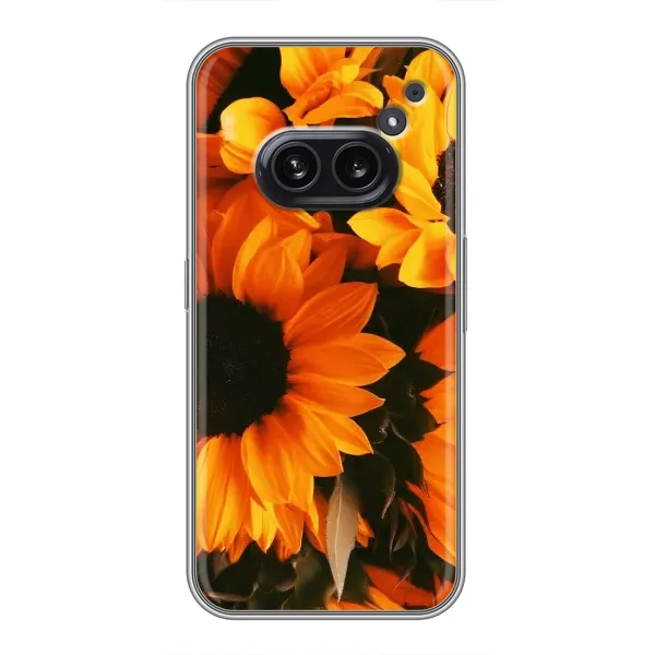 Чехол с рисунком «подсолнухи» для Nothing Phone 2a Чехол с рисунком «подсолнухи» для Nothing Phone 2a
