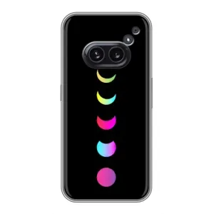 Чехол (ТПУ) с планетами на Nothing Phone 2a (Полнолуние)