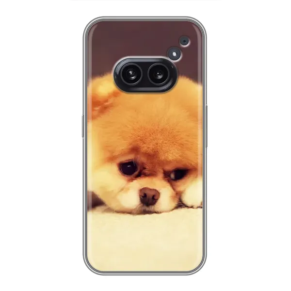 Чехол с рисунком «Померанский шпиц» для Nothing Phone 2a Чехол с рисунком «Померанский шпиц» для Nothing Phone 2a