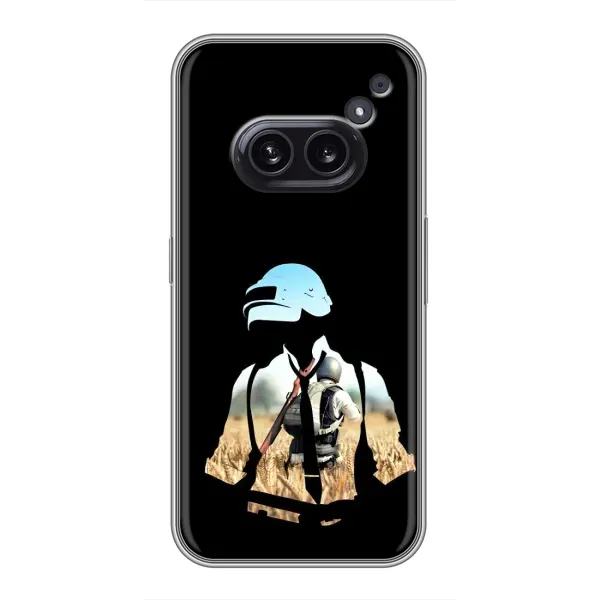 Чехол с рисунком «Пубг мен» для Nothing Phone 2a Чехол с рисунком «Пубг мен» для Nothing Phone 2a