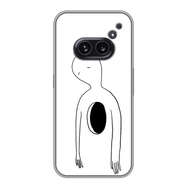 Чехол с рисунком «Пустота» для Nothing Phone 2a
