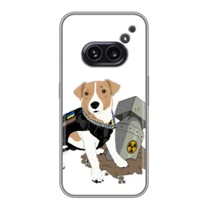 Чехол с принтом Собаки Патрон для Nothing Phone 2a (Пёс Патрон с ракетой)