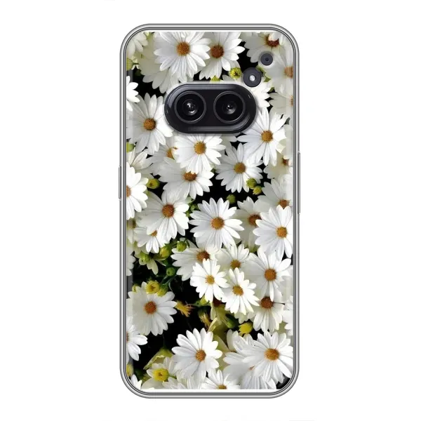 Чехол с рисунком «Рамка в ромашках» для Nothing Phone 2a Чехол с рисунком «Рамка в ромашках» для Nothing Phone 2a