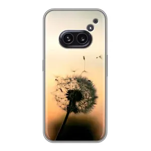 Силіконовий Чохол з кульбабками на Nothing Phone 2a (Роздмухана кульбабка)