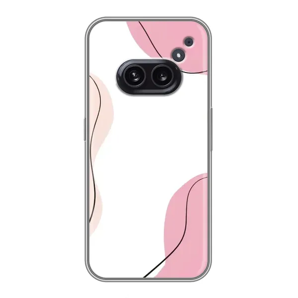 Чехол с рисунком «Розовый фон» для Nothing Phone 2a