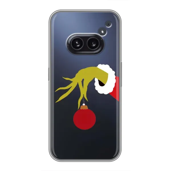 Чехол с рисунком «Рука Гринча» для Nothing Phone 2a Чехол с рисунком «Рука Гринча» для Nothing Phone 2a