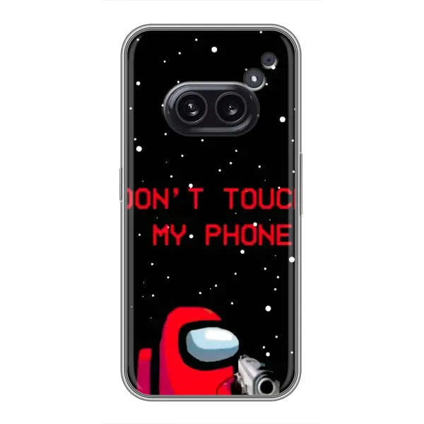 Чехол с рисунком «С пистолетом» для Nothing Phone 2a Чехол с рисунком «С пистолетом» для Nothing Phone 2a