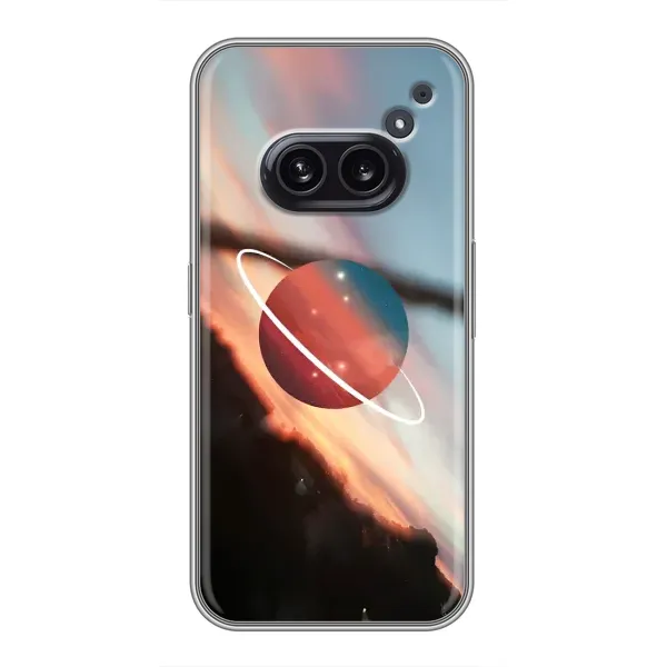 Чехол с рисунком «Сатурн» для Nothing Phone 2a Чехол с рисунком «Сатурн» для Nothing Phone 2a